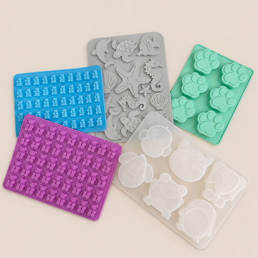Animal-themed Silicone Mold for DIY Crafts - Paw | Ocean | Sea | Gummy Bear