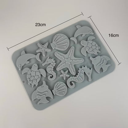 Animal-themed Silicone Mold for DIY Crafts - Paw | Ocean | Sea | Gummy Bear