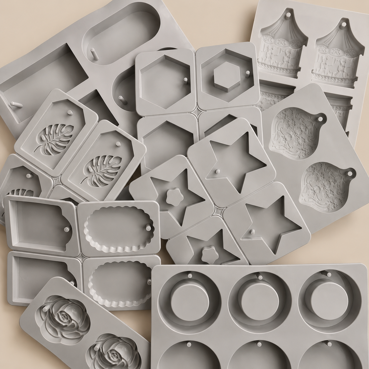 Aromatherapy Wax Silicone Molds