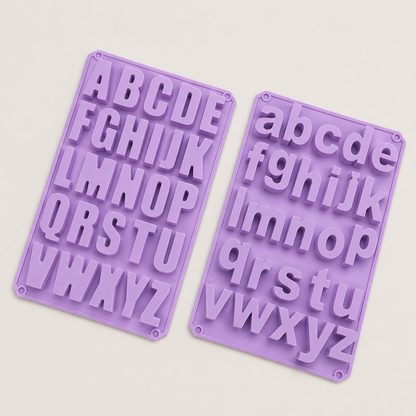 Alphabet Letter Silicone Mold