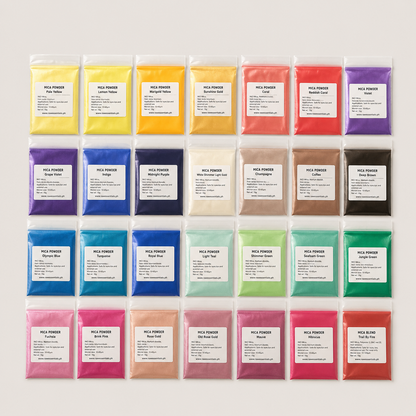 Mica Powder for Soap, Cosmetics, Resin, Slime - 5g / 25g