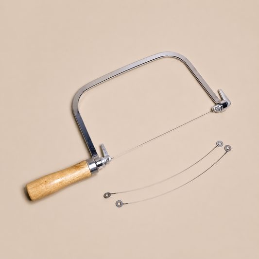 Wire Soap Cutter with wooden handle