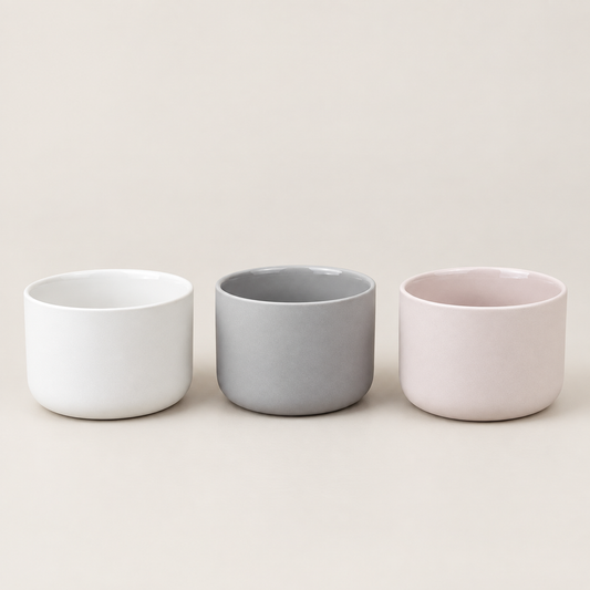 275ml Wide Ceramic Jars for Candles