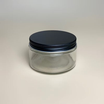 Transparent Glass Candle Jar 120ml / 200ml / 250ml /500ml