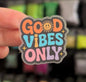 Motivational Stickers Thick Waterproof Clear PVC – Positive Quote Stickers for Laptop, Notebook, Planner & Crafts