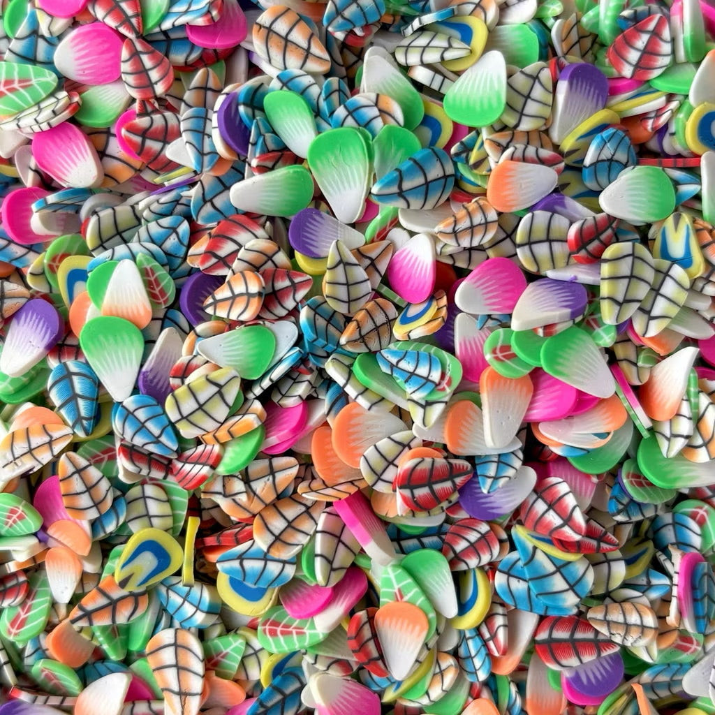 Sakura / Sunflower Floral Polymer Slices for slime and other crafts