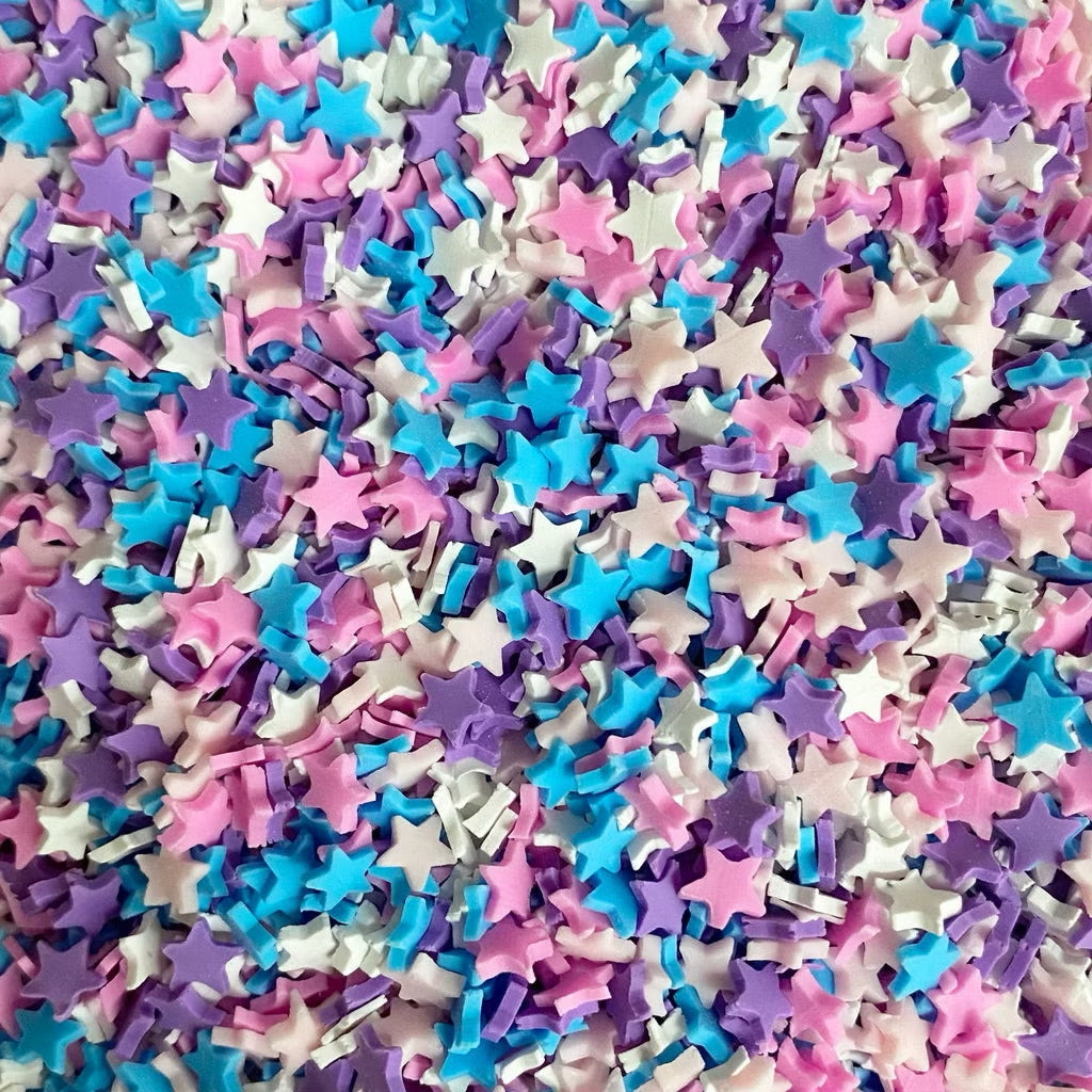 NOT EDIBLE! Celestial-themed Sprinkles for Slime Star | Moon | Rainbow | Snowflake | Unicorn | Cloud - 10g / 50g