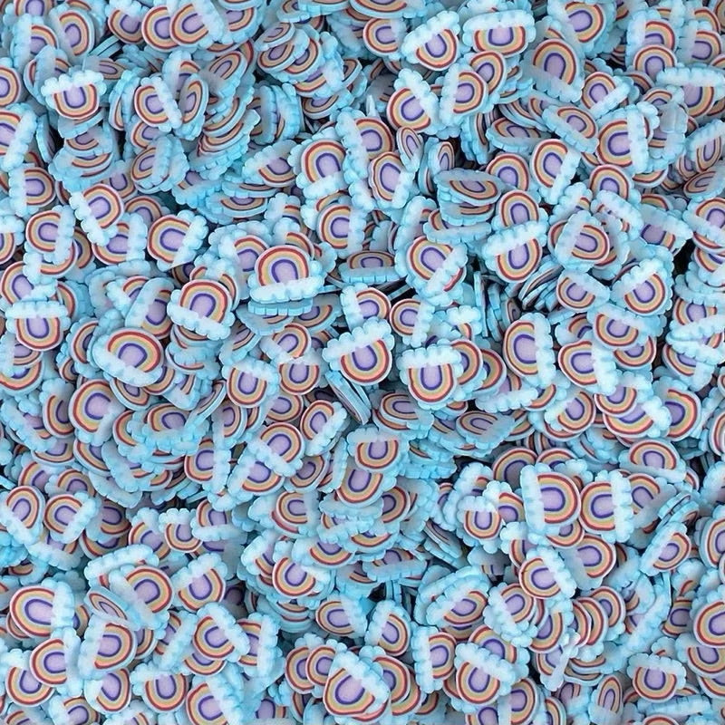 NOT EDIBLE! Celestial-themed Sprinkles for Slime Star | Moon | Rainbow | Snowflake | Unicorn | Cloud - 10g / 50g