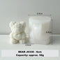 3D Silicone Mold for candles - Bear | Llama | Cat