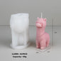 3D Silicone Mold for candles - Bear | Llama | Cat