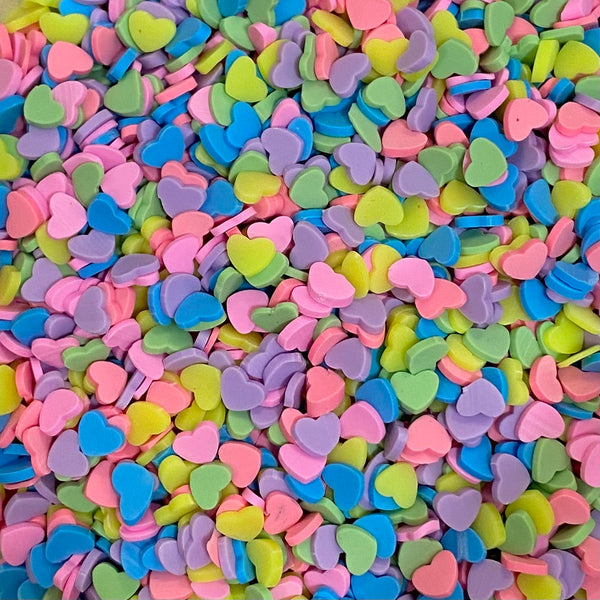 Polymer Heart / Valentine / Lip Sprinkles for Slime - 10g / 50g