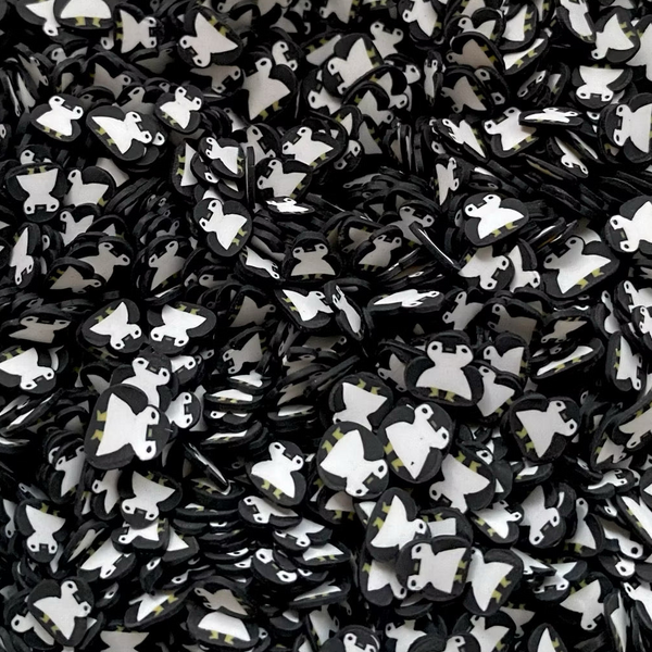 Animal-themed Polymer Sprinkles for crafts - Mickey Mouse | Dolphin | Penguin | Ladybug | Gold fish | Frog | Taiyaki | Butterfly