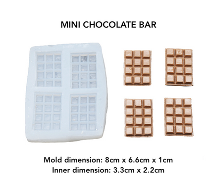 3D Food Silicone Mold - Ice cream | Biscuit | Cookie | Chocolate | Fruit loops | Croissant | Cake