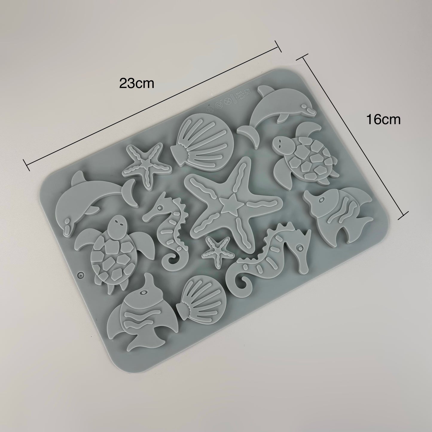 Sea-themed Silicone Mold - Shell | Starfish | Seahorse | etc