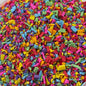 NOT EDIBLE! PLASTIC Candy Crumbs Sprinkles for crafts - NOT EDIBLE