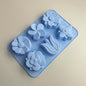 Nature Floral Cactus Honeycomb Snowflake Cloud Silicone Molds - Assorted Silicone Mold for DIY Candle and Soap Making