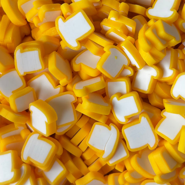 PLASTIC Bakery-themed Polymer Sprinkles for slime and other crafts