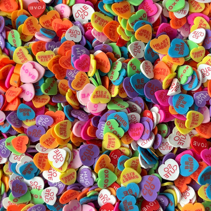 Polymer Heart / Valentine / Lip Sprinkles for Slime - 10g / 50g