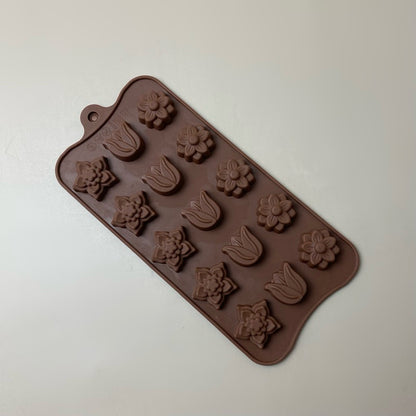 Chocolate Bar and Assorted Chocolate Silicone Molds