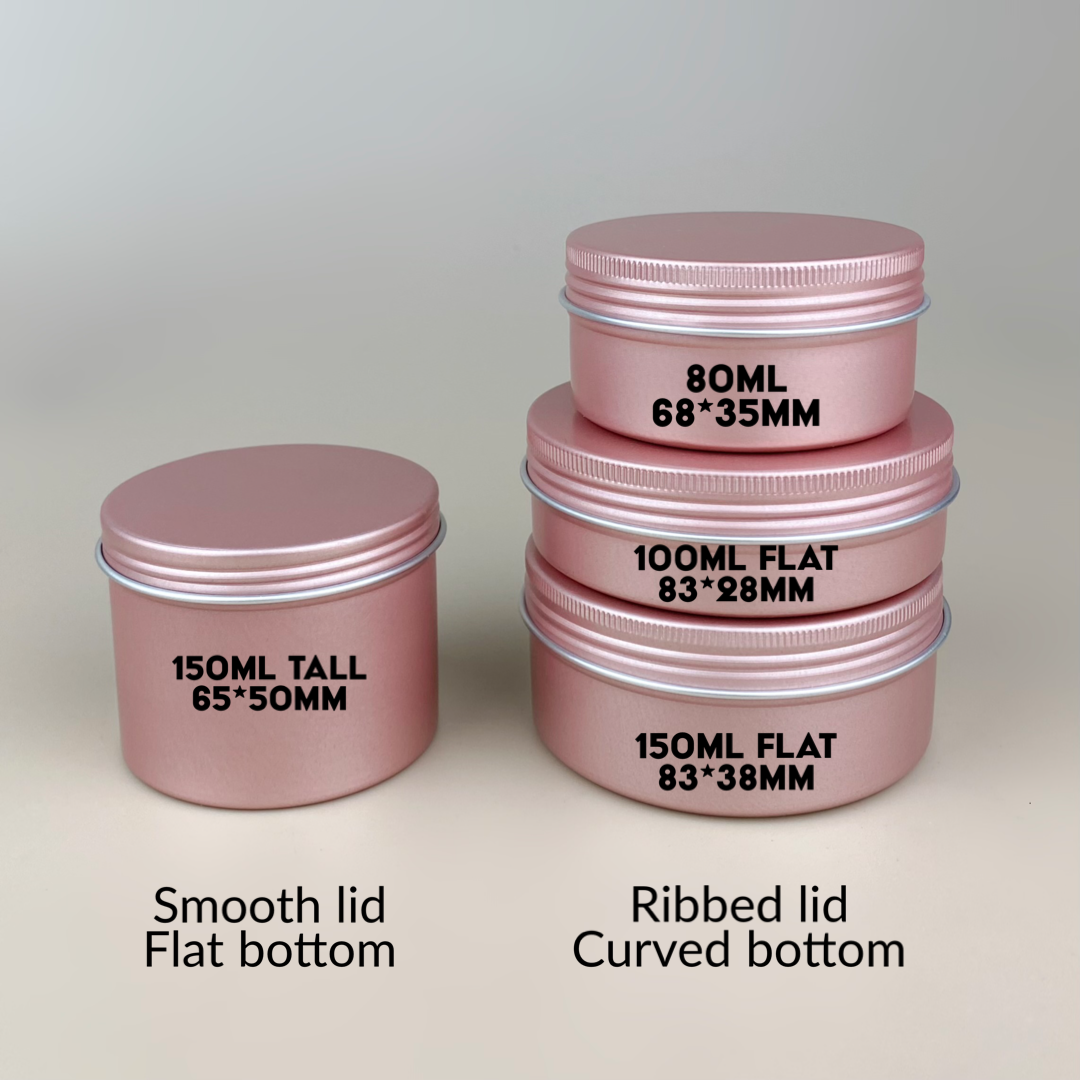 80ml/100ml/150ml Aluminum Jar / Tin Can