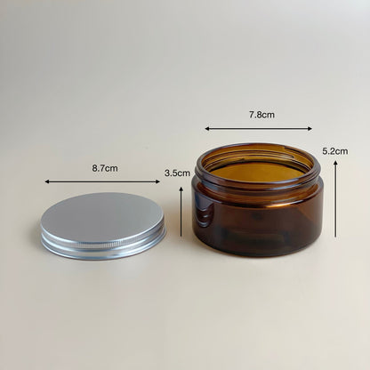 WHOLESALE Amber Glass Candle Jar 100ml / 200ml / 250ml / 500ml