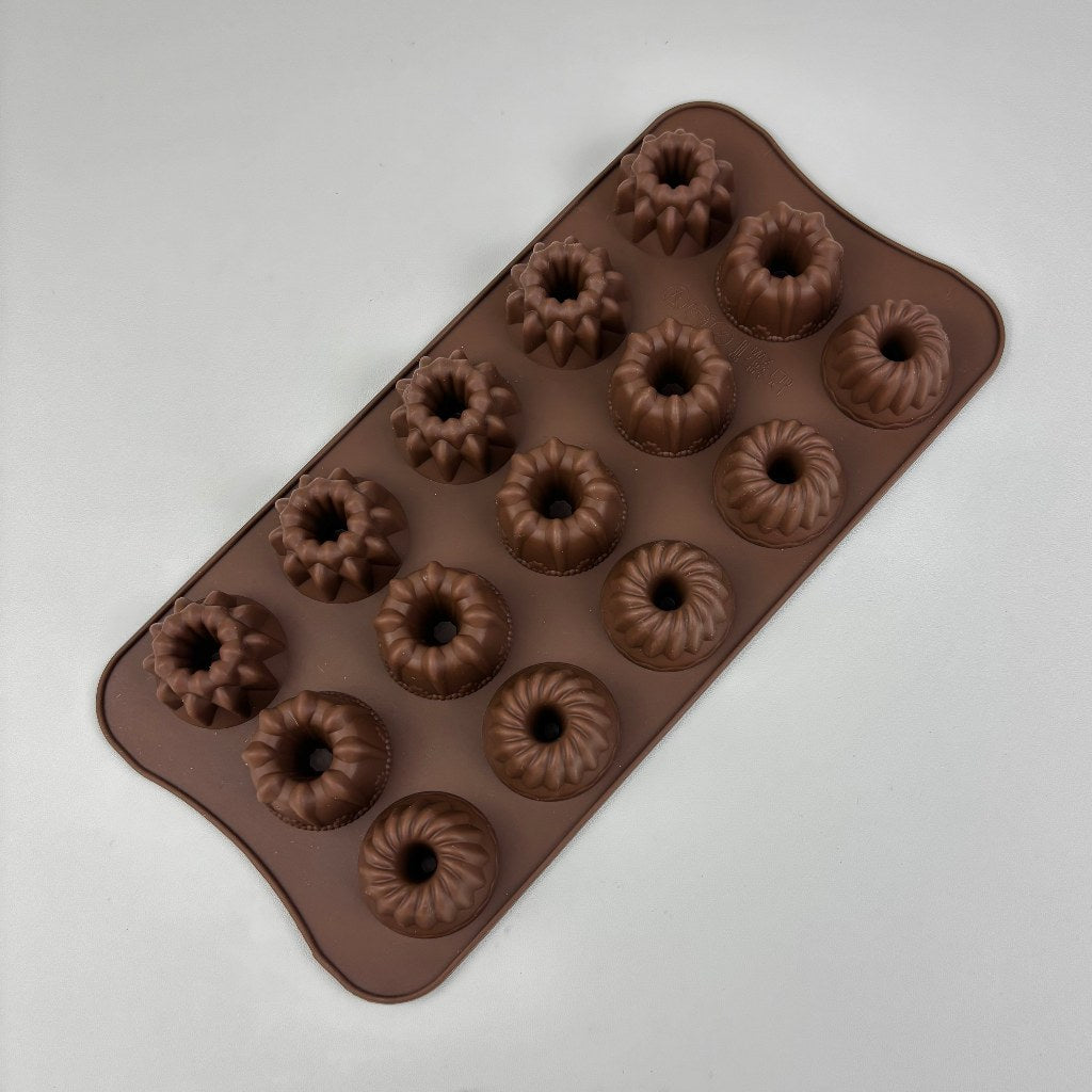 Chocolate Bar and Assorted Chocolate Silicone Molds