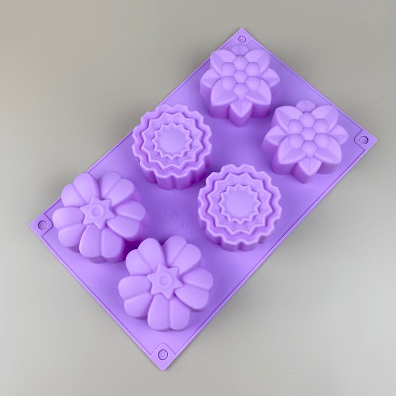 Floral Silicone Molds - Assorted