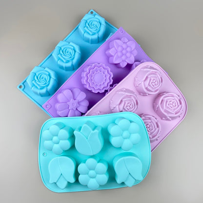 Floral Silicone Molds - Assorted