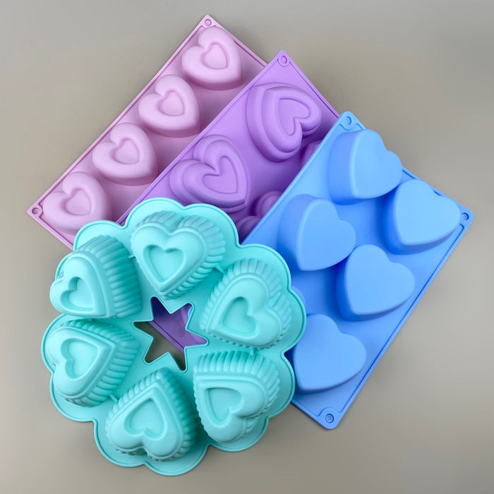 Heart Silicone Molds