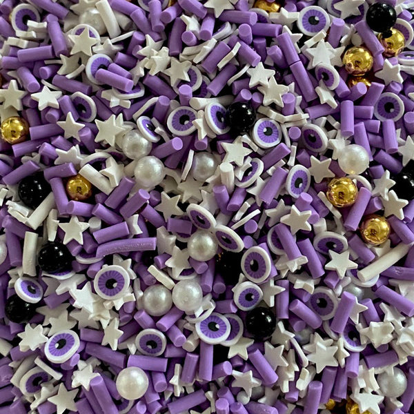 Halloween-themed Plastic Polymer Sprinkles