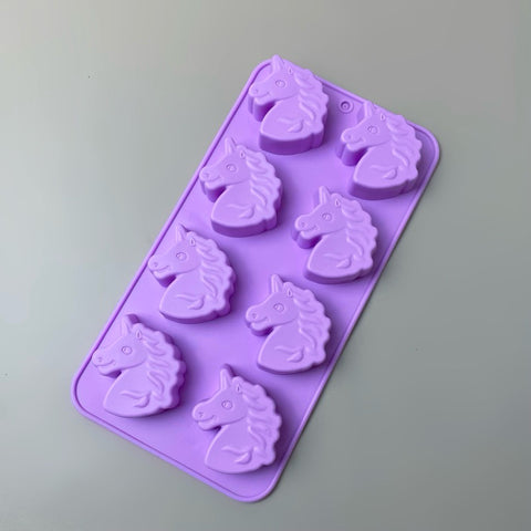 8-cavity Unicorn Silicone Mold