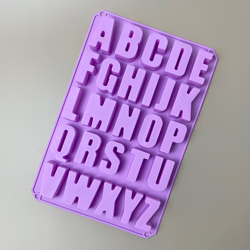 Alphabet Letter Silicone Mold