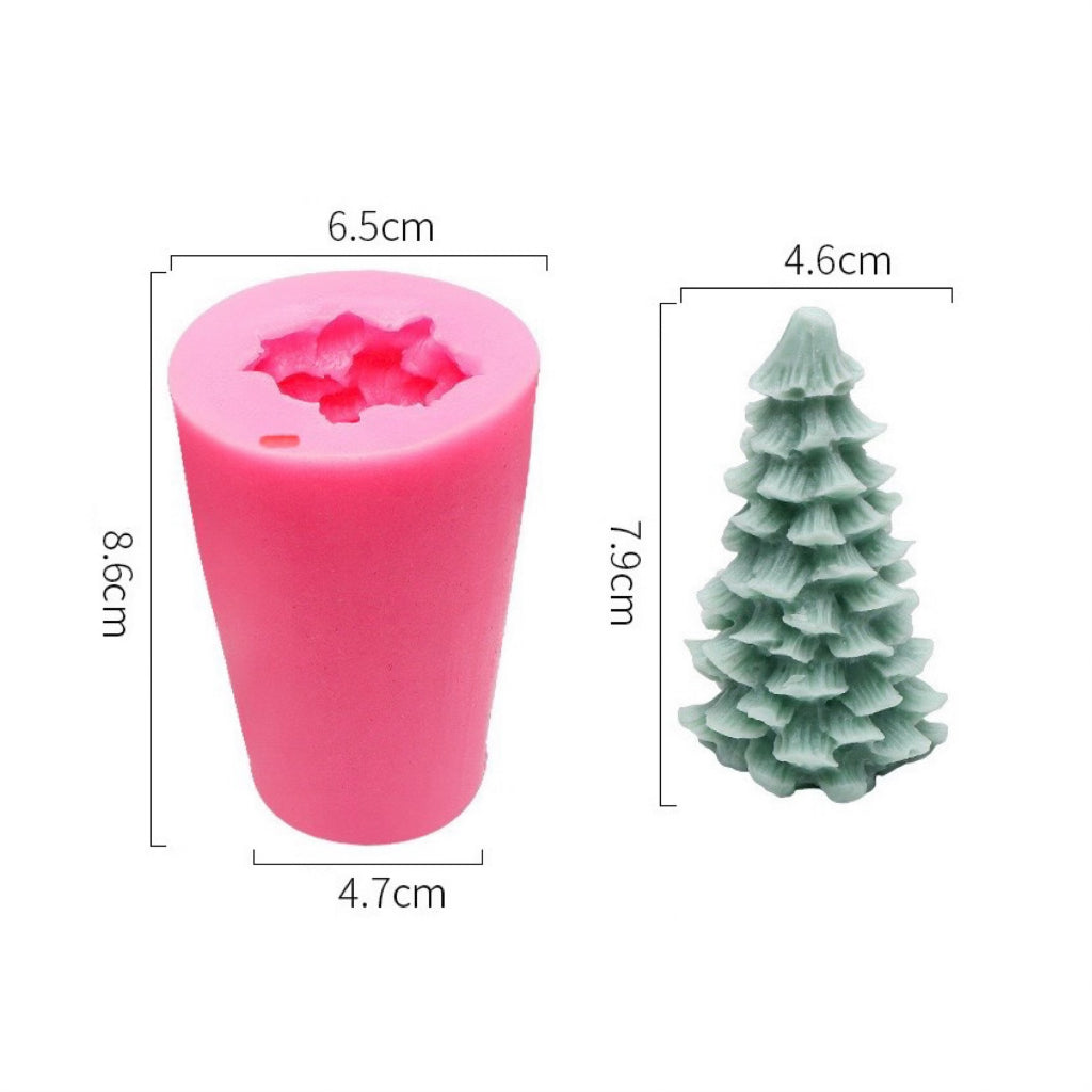 3D Christmas Tree Silicone Mold