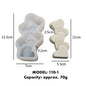 Assorted Wavy Pillar Silicone Mold