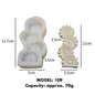 Assorted Wavy Pillar Silicone Mold