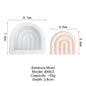 Rainbow Pillar Candle Silicone Mold