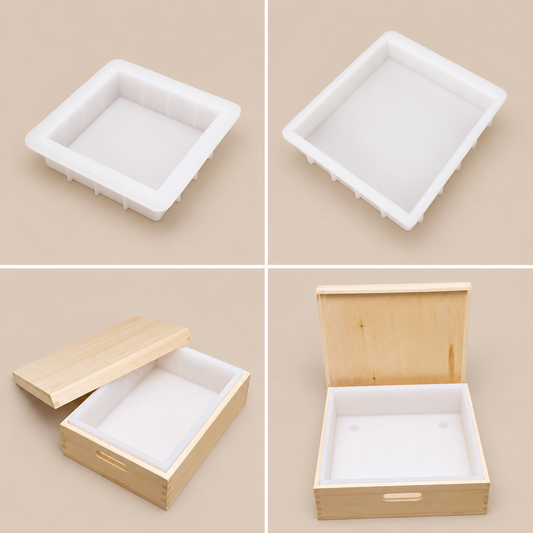 Silicone Slab Molds for Soap-Making