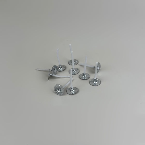 10pc / 50pc Aluminum Tealight Candle Containers | Tealight Wicks