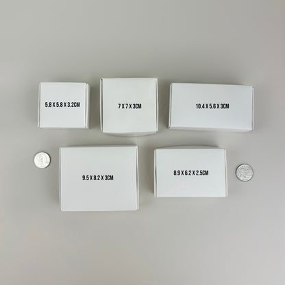 50pc Square / Rectangle Kraft Box / Carton Box / Gift Box