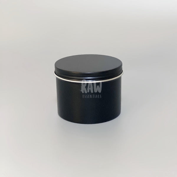 100G Aluminum Jar Black Packaging