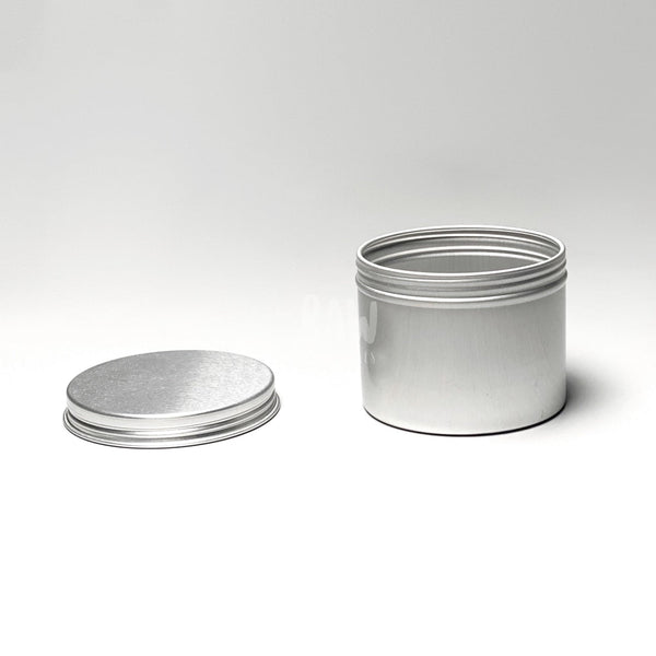 100G Aluminum Jar Silver Packaging