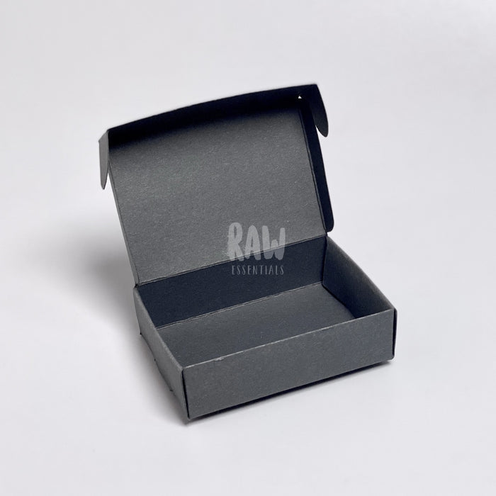 3.5 X 2.4 1 Rectangle Box (50 Pcs) Black Packaging