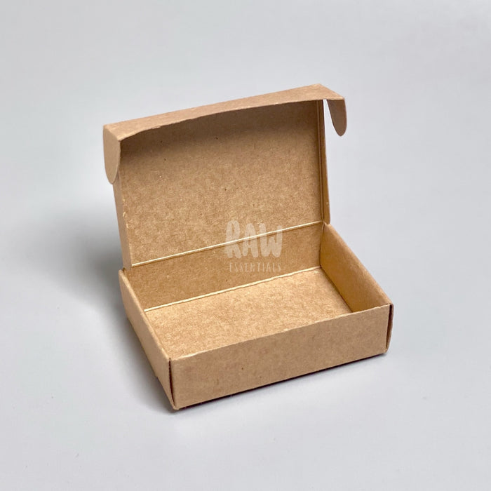 3.5 X 2.4 1 Rectangle Box (50 Pcs) Kraft Brown Packaging