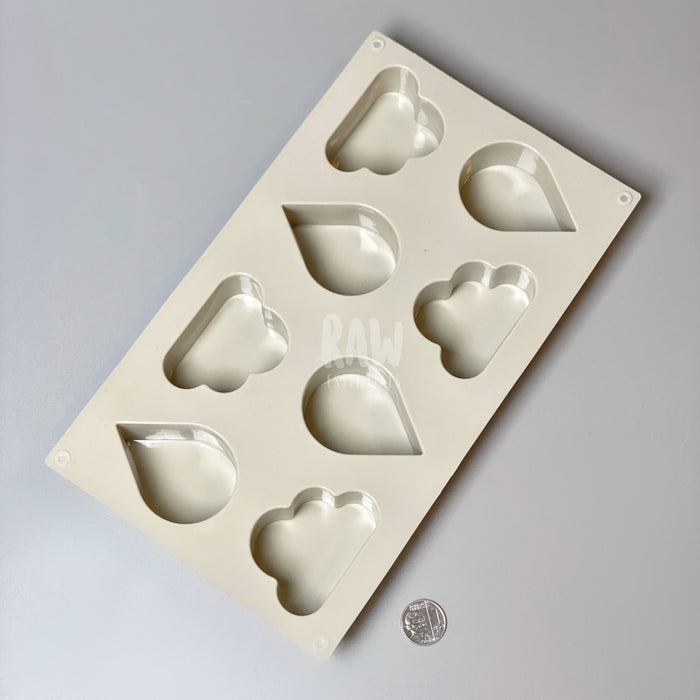 Water Drop And Cloud Mold Soap