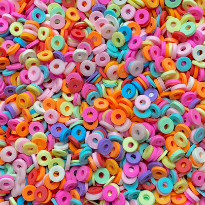 NOT EDIBLE! Food-themed Polymer Sprinkles for Slime and other crafts - Cereal | Egg | Sushi | Maki | Gummy worms | Onion | Mushroom | Fries | Salad | Burger | Ice Cream | Cupcake