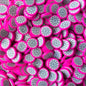 Plastic Polymer Fimo Fruit Slices for crafts (10mm)