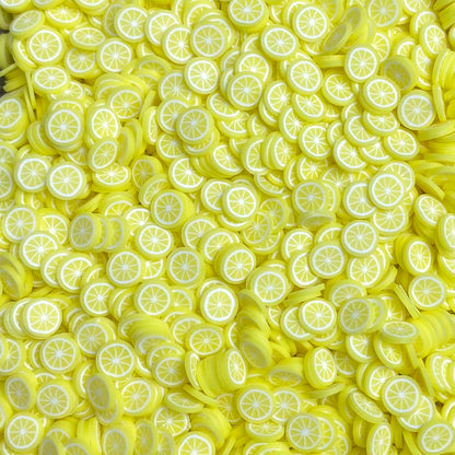 Fimo Fruit Polymer Clay Slices for Slime and Crafts (5mm) - 10g / 50g
