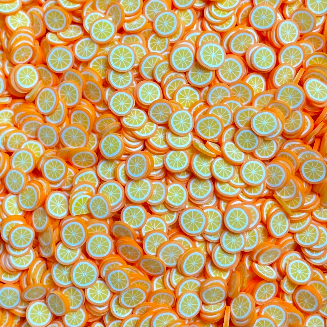 Fimo Fruit Polymer Clay Slices for Slime and Crafts (5mm) - 10g / 50g