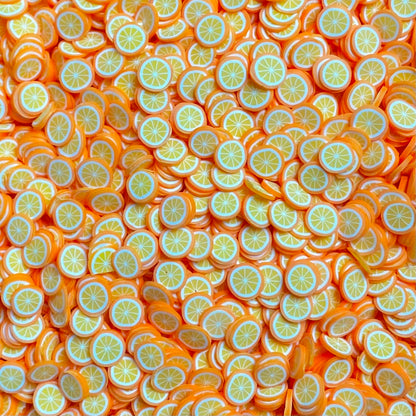 Fimo Fruit Polymer Clay Slices for Slime and Crafts (5mm) - 10g / 50g