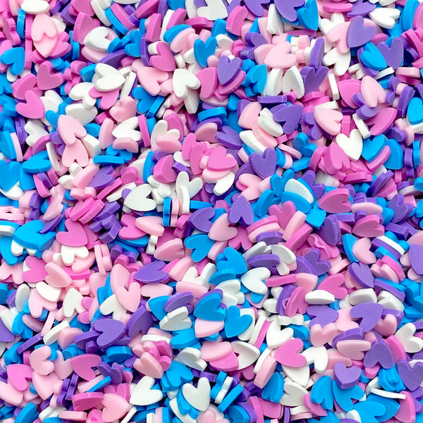 Polymer Heart / Valentine / Lip Sprinkles for Slime - 10g / 50g